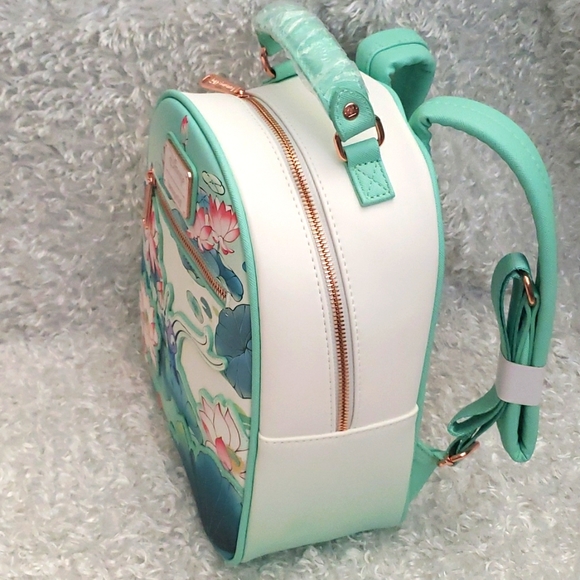 NWT Loungefly Mulan mini backpack and cardholder set - Picture 4 of 16